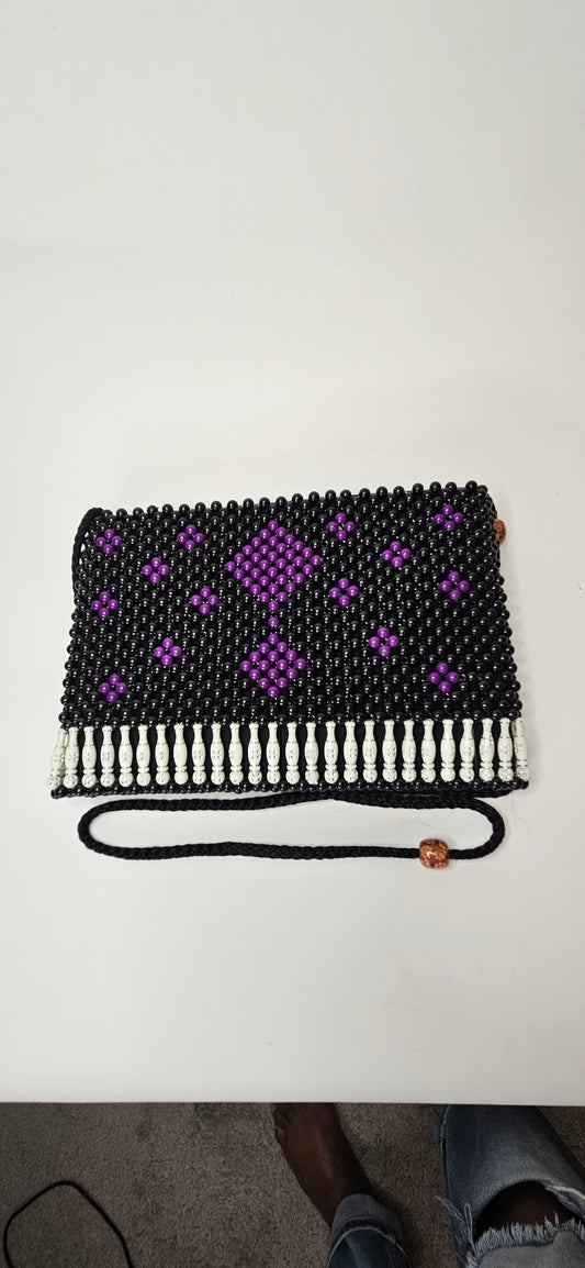 Beaded Crossbody Bag