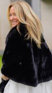 Faux Fur Capelet