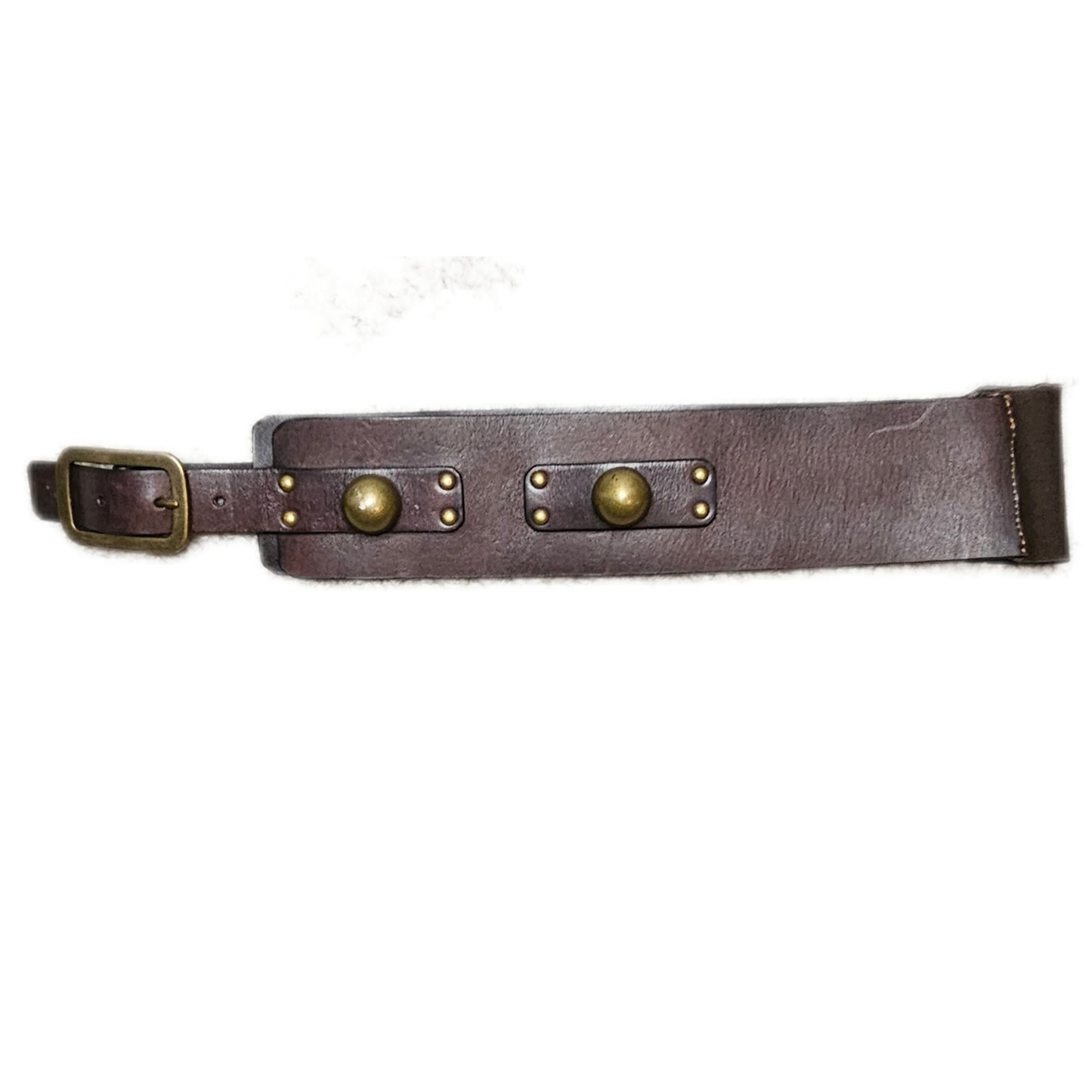 Wide Leather Belt