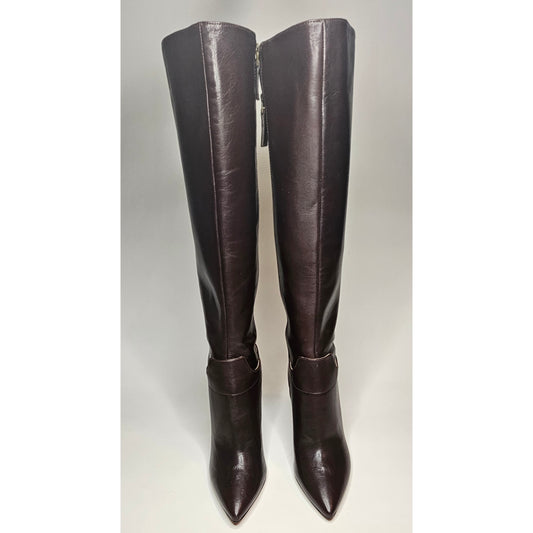 Tall Brown Leather Boots