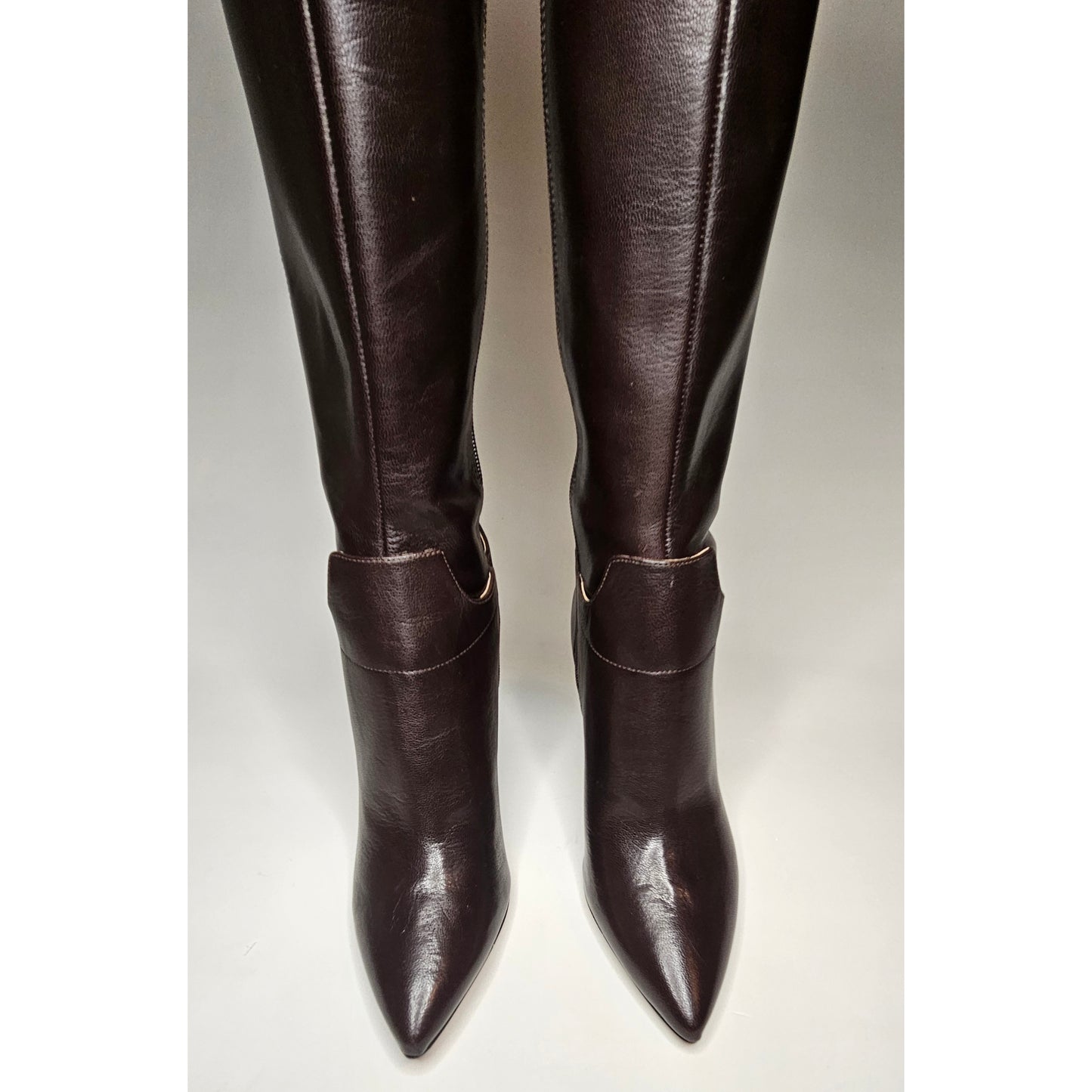 Tall Brown Leather Boots