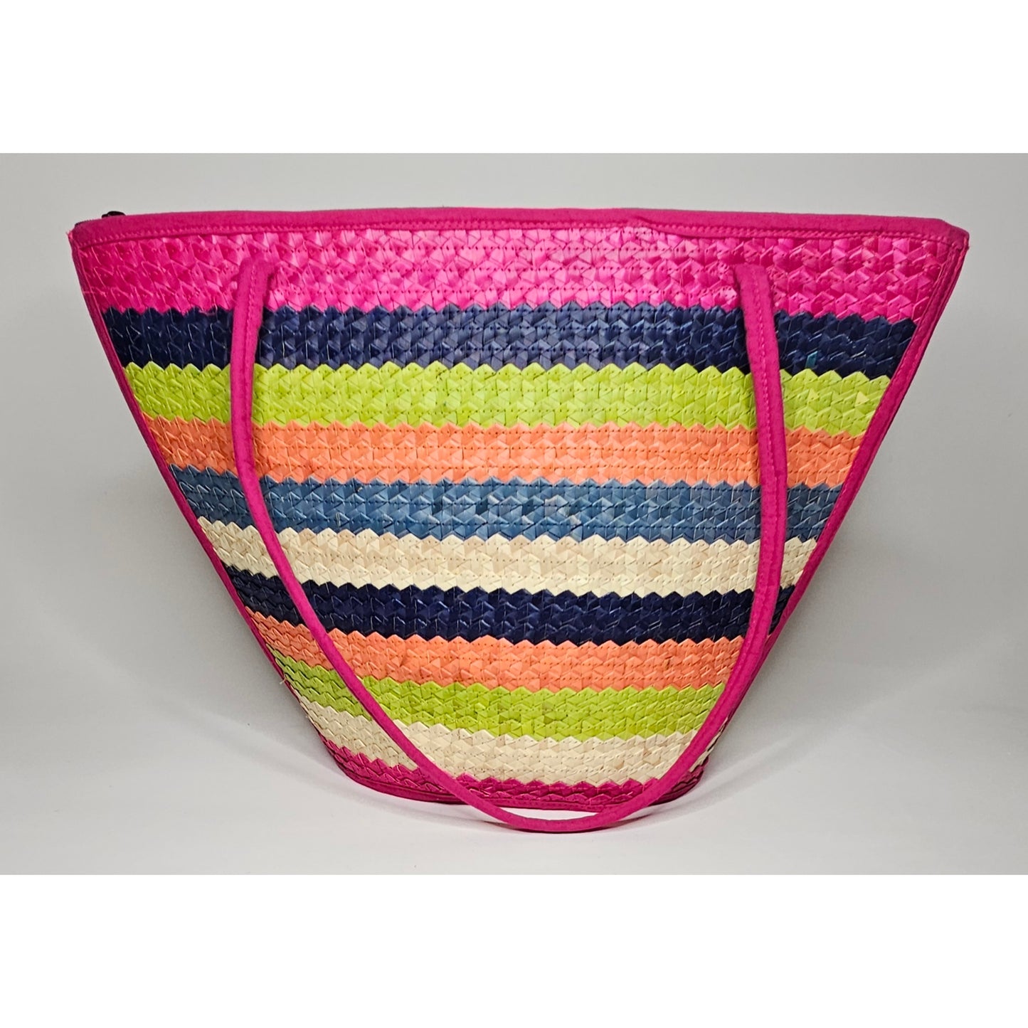 Straw Summer Tote Bag