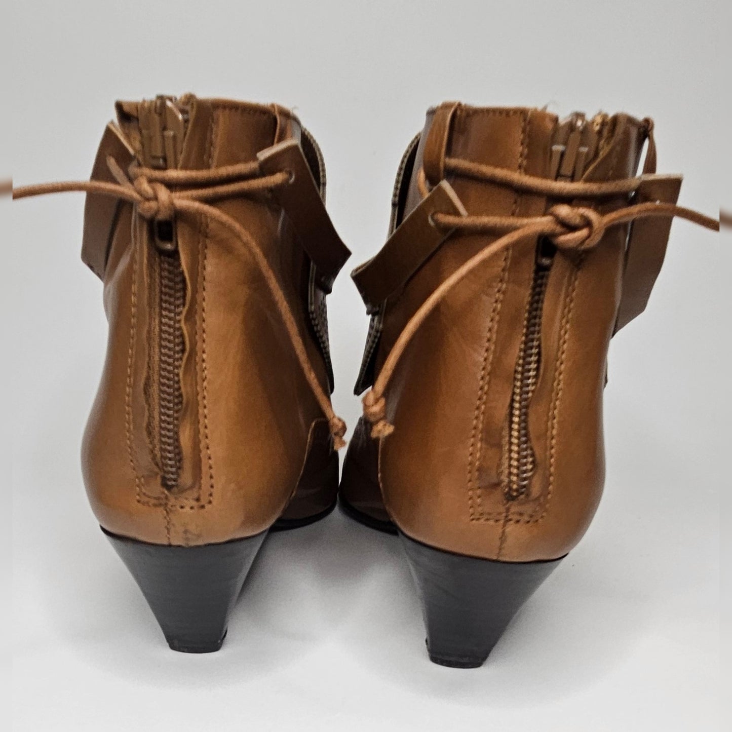 Western Leather Booties